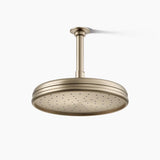 TRADITIONAL ROUND RAIN SHOWERHEAD - KOHLER LUXURY -  ( BRUSHED BRONZE - LUXURY - 0x254 mm - 0inchX10inch )