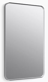 ESSENTIAL RECTANGLE MIRROR - KOHLER PREMIUM -  ( POLISHED  CHROME - PREMIUM - 850x560 mm - 34inchX22.4inch )