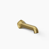 OCCASION WM BATH SPOUT W/O DIVERTER-8INCH - KOHLER LUXURY -  ( BRUSHED MODERNE BRASS - LUXURY - 0x15 mm - 0inchX0.5inch )