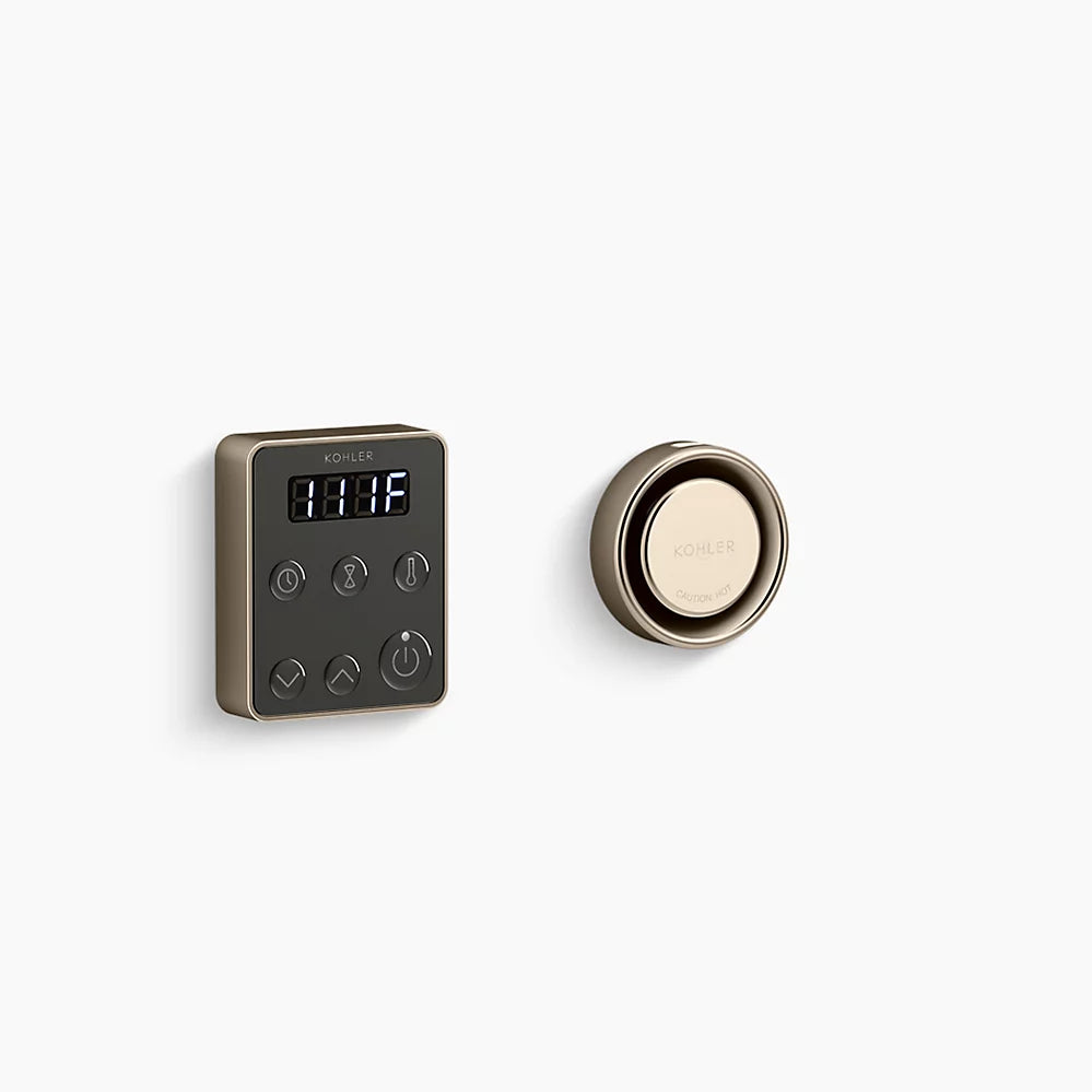 STEAM GENERATOR CONTROL KIT - KOHLER LUXURY - ( BRUSHED BRONZE - LUXURY - 0x15 mm - 0inchX0.5inch )