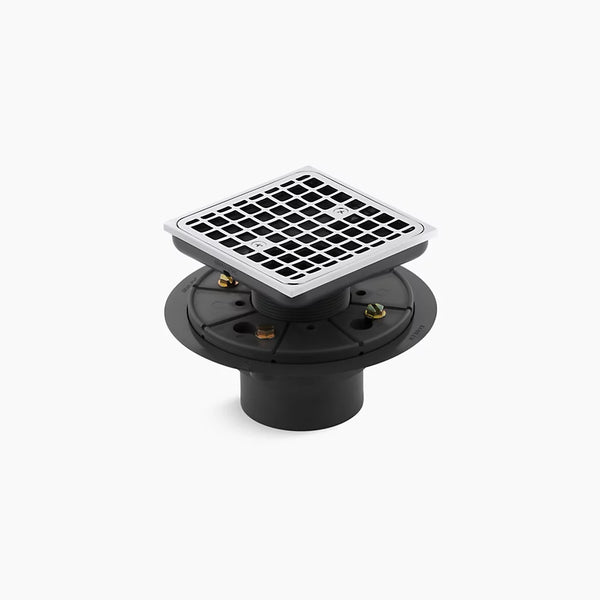 CLEARFLO SQUARE DESIGN TILE-IN SHOWER DRAIN - KOHLER LUXURY -  (  - LUXURY - 0x0 mm - 0inchX0inch )