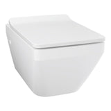 EURO CERAMIC 2.0 WALL HUNG WC RIMLESS W/SEAT COVER - GROHE - (ALPINE WHITE - G3 - EURO 2.0 - 372x553x363 mm - 14.8inchX22.1inchX14.5inch)