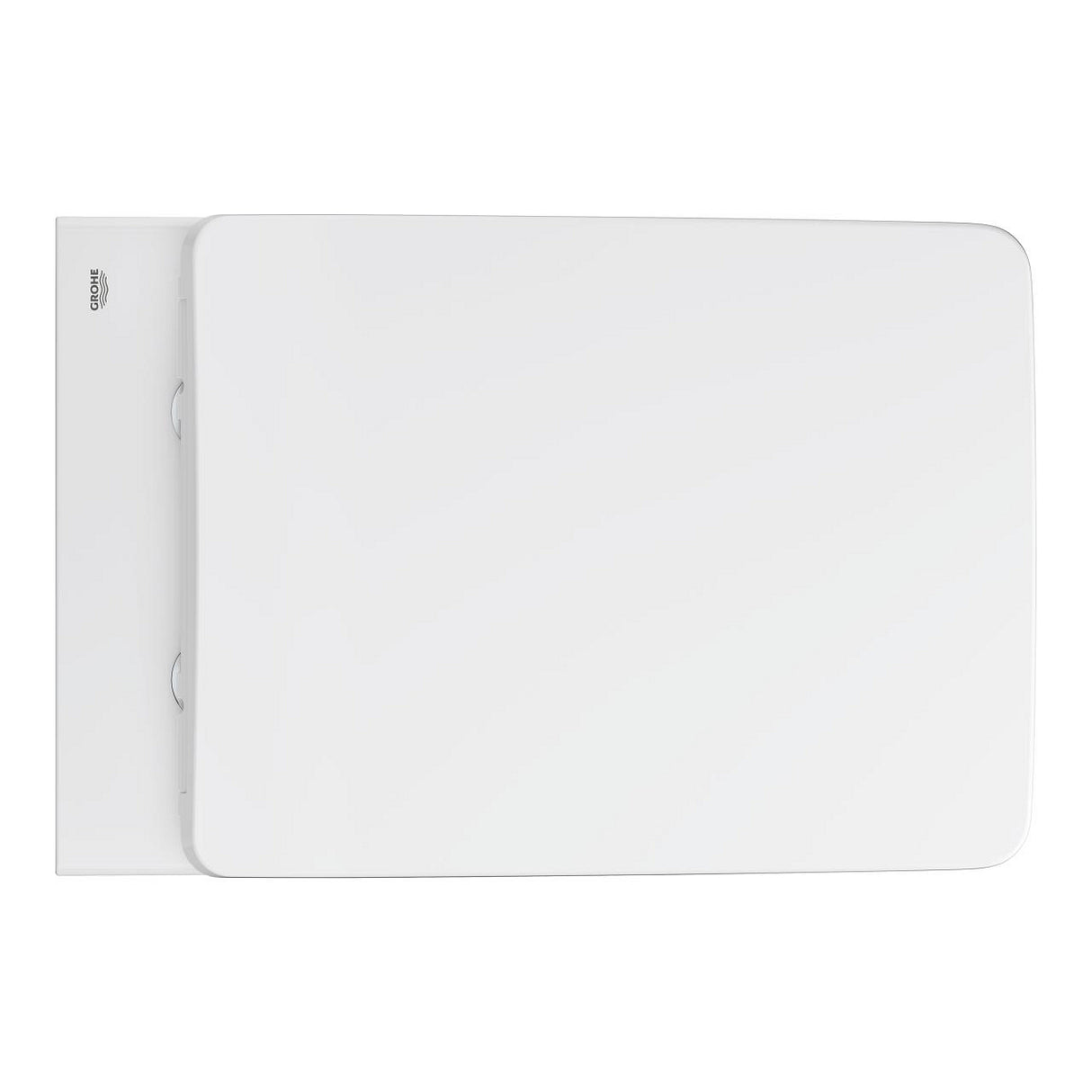 EURO CERAMIC 2.0 WALL HUNG WC RIMLESS W/SEAT COVER - GROHE - (ALPINE WHITE - G3 - EURO 2.0 - 372x553x363 mm - 14.8inchX22.1inchX14.5inch)