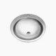 SS SINK1.0 BOWL (DEPTH 6  )  GLOBUS DELUX BIG - NIRALI -  ( SATIN - PEARL RANGE - 0x510 mm - 0inchX20inch )