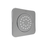 BODY SHOWER SQUARE CONC+EXPOSED SET - LUXELET -  ( CHROME - HYDRA 100 - 20x100 mm - 0.8inchX4inch )