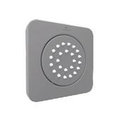 BODY SHOWER SQUARE CONC+EXPOSED SET - LUXELET -  ( ASH GREY - HYDRA 100 - 20x100 mm - 0.8inchX4inch )