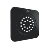 BODY SHOWER SQUARE CONC+EXPOSED SET - LUXELET -  ( MATTE BLACK - HYDRA 100 - 20x100 mm - 0.8inchX4inch )