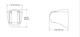 AWAKEN-HAND SHOWER BRACKET - KOHLER POPULAR -  ( VIBRANT BRUSHED ROSE GOLD - POPULAR - 0x125 mm - 5inchX0inch )