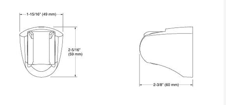 AWAKEN-HAND SHOWER BRACKET - KOHLER POPULAR -  ( VIBRANT BRUSHED ROSE GOLD - POPULAR - 0x125 mm - 5inchX0inch )