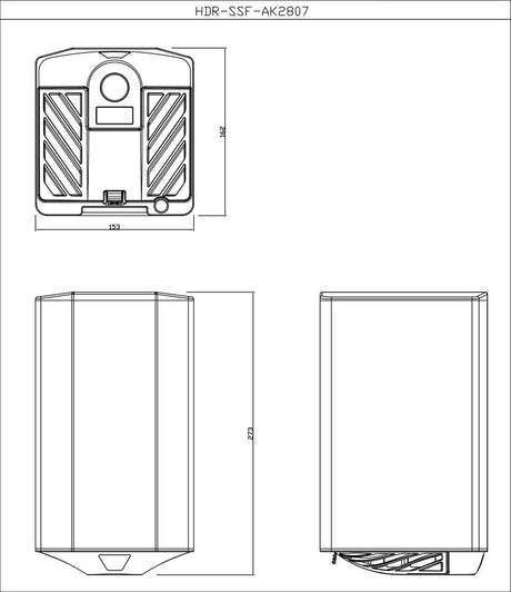 FLASH TOUCH-FREE INFRARED HAND DRYER WITH 1150W RATED POWER & CARBON BRUSH MOTOR - JAQUAR FAUCETS -  ( STAINLESS STEEL - WASHROOM ACC - 0x0 mm - 0inchx0inch )