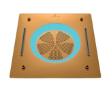 HYDRA LED CEILING SHOWER 3 FLOW WITH INST KIT - LUXELET -  ( BRUSHED BRONZE - TIBO - 550x500 mm - 22inchX20inch )