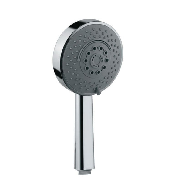 ROUND M.FLOW CASCADE W/O TUBE & HOOK - JAQUAR FAUCETS - ( CHROME - HAND SHOWER - 15x120 mm - 0.5inchX4.5inch )