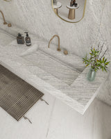 INGRESSO GREY CRESTAMATTE - PORCEKO -  (  - ARDESIA DE INGRESSO - 3000x790x15 mm - 118.11inchX31.1inchX0.6inch )