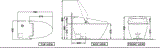 FULLY AUTOMATIC FLOOR MOUNTED WC WITH PP - JAQUAR SWARE - ( WHITE - BIDSPA - 0x0 mm - 0inchX0inch )