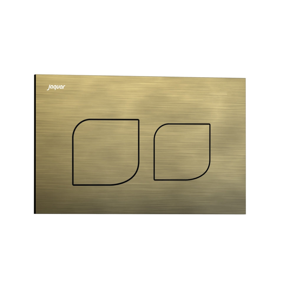 CONTROL PLATE - JAQUAR CISTERN -  ( ANTIQUE BRONZE - ALIVE - 240x155 mm - 9.6inchX6.2inch )