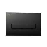 CONTROL PLATE - JAQUAR CISTERN -  ( BLACK MATT - KUBIX - 240x155 mm - 9.6inchx6.2inch )