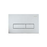 CONTROL PLATE - JAQUAR CISTERN -  ( CHROME - KUBIX - 240x155 mm - 9.6inchx6.2inch )