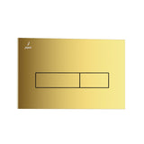 CONTROL PLATE - JAQUAR CISTERN -  ( GOLD BRIGHT PVD - KUBIX - 236x152 mm - 9.44inchx6.08inch )