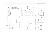 CONC.CIST 80MM WTH P DRAIN PIPE W/O FRAM - JAQUAR CISTERN -  ( WHITE -  - 0x0 mm - 0inchx0inch )