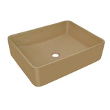 TABLE TOP BASIN - JAQUAR SWARE - ( BEIGE MATT - JDS - 510x400 mm - 20.4inchX16inch )