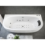 WHIRLPOOL COMBI SYSTEM - JAQUAR WELLNESS -  ( WHITE - ARC - 1900x900 mm - 76inchX36inch )