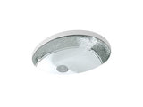 LAUREATE CAXTON UNDER COUNTER LAVATORY, PLATINUM - KOHLER LUXURY -  ( LAUREATE-PLATINUM - LUXURY - 536x438 mm - 21.44inchX17.52inch )