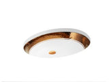 LAUREATE CAXTON UNDER COUNTER LAVATORY - KOHLER LUXURY -  ( ROSE GOLD - LUXURY - 536x438 mm - 21.44inchX17.52inch )