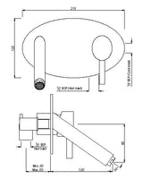 S.L. CON BASIN MIXER (W/M) - ARTIZE FAUCET -  ( CHROME - KAVALIER - 0x15 mm - 0inchX0.5inch )