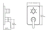 ALEO+ AT 360 TRIM+AT360 VALVE - KOHLER PREMIUM -  ( ROSE GOLD - PREMIUM - 0x0 mm - 0inchX0inch )