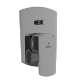 S.L.EXPOSED PARTS DIV KIT HIGH FLOW - JAQUAR FAUCETS -  ( CHROME - KUBIX PRIME - 0x15 mm - 0inchX0.5inch )