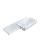 WASH BASIN WALL HUNG - ARTIZE SWARE -  ( WHITE - LE BLANC - 1150x500 mm - 46inchX20inch )