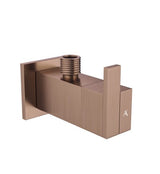 ANGLE COCK W/FLANGE - ARTIZE FAUCET -  ( ANTIQUE COPPER - LE BLANC - 0x15 mm - 0inchX0.5inch )