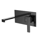 S L CONCD BAS MIX (WM)SPOUT COMPOSITE  - ARTIZE FAUCET -  ( BLACK CHROME - LE BLANC - 0x15 mm - 0inchX0.5inch )