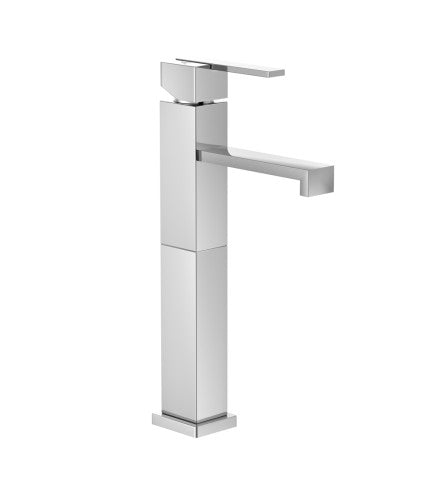 TALL BOY SL BASIN MIXER W/BRAIDED PIPES - ARTIZE FAUCET -  ( CHROME - LE BLANC - 0x15 mm - 0inchX0.5inch )