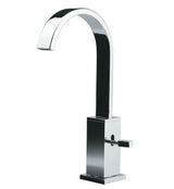 SL BASIN MIXER W/PIPES - ARTIZE FAUCET -  ( CHROME - LEONE - 0x15 mm - 0inchX0.5inch )