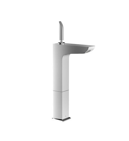TALL BOY SL BASIN MIXER W/BRAIDED PIPES - ARTIZE FAUCET -  ( CHROME - LEXA - 0x15 mm - 0inchX0.5inch )