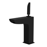 SL BASIN MIXER W/PIPES - ARTIZE FAUCET -  ( BLACK MATT - LEXA - 0x15 mm - 0inchX0.5inch )