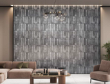 LUMA BLACK - INDIAN TILES -  (  - SUBWAY/GLOSSY - 1200x600 mm - 48inchX24inch )