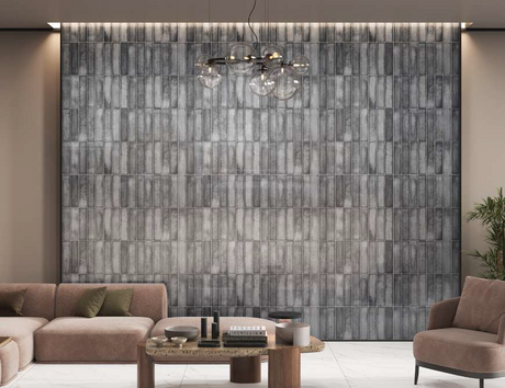 LUMA BLACK - INDIAN TILES -  (  - SUBWAY/GLOSSY - 1200x600 mm - 48inchX24inch )
