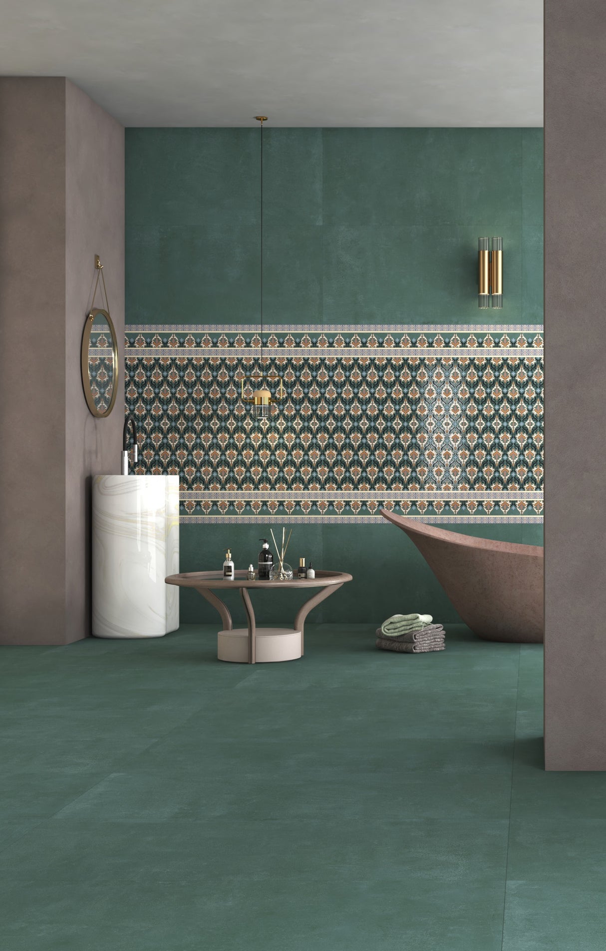 KOPANA AREBIC DECOR HL - INDIAN TILES - ( - CRIST DECOR - 1200x600 mm - 48inchX24inch)