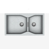 QUARTZ 2.0 BOWL W/O DRAIN BOARD (DEPTH 9INCH) - CARYSIL -  ( GRANITE CRATER - LARGO - 900x500 mm - 36inchX20inch )