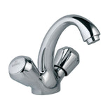 CENTRE HOLE B/MXR U SHAPED ROUND W/PIPES - ESSCO FAUCET -  ( CHROME - MARVEL RANGE - 0x15 mm - 0inchX0.6inch )