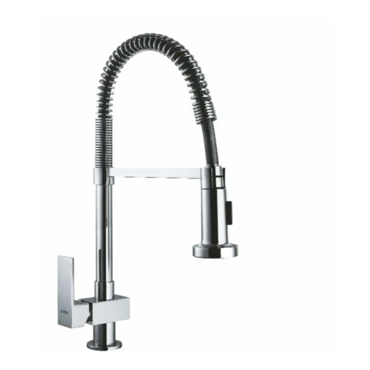 S.L. PULL OUT SINK MIXER T/M W/PIPES (MAXIMUS)- CARYSIL -  ( CHROME - ACCESSORIES - 0x15 mm - 0inchX0.5inch )