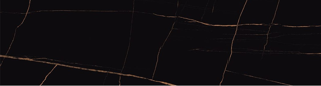 NOIR ST LAURENT ULTRA GLEAM - PORCEKO -  (  - QUARRY BLACK - 3000x790x15 mm - 118.11inchX31.1inchX0.6inch )