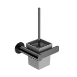 W.C.BRUSH HOLDER - ARTIZE FAUCET -  ( BLACK CHROME - ONYX - 0x0 mm - 0inchx0inch )