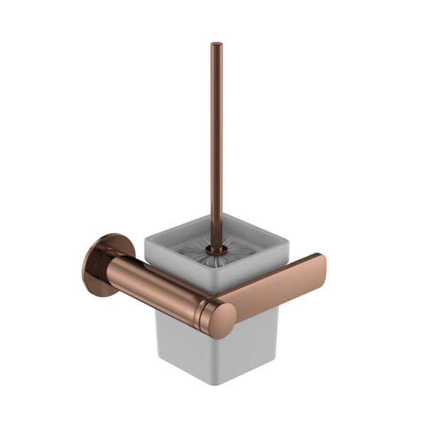 W.C.BRUSH HOLDER - ARTIZE FAUCET -  ( BLUSH GOLD PVD - ONYX - 0x0 mm - 0inchX0inch )