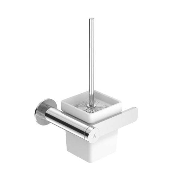 W.C.BRUSH HOLDER - ARTIZE FAUCET -  ( CHROME - ONYX - 0x0 mm - 0inchX0inch )