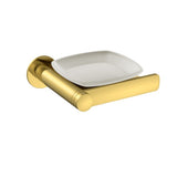 SOAP DISH HOLDER - ARTIZE FAUCET -  ( GOLD BRIGHT PVD - ONYX - 0x15 mm - 0inchX0.5inch )