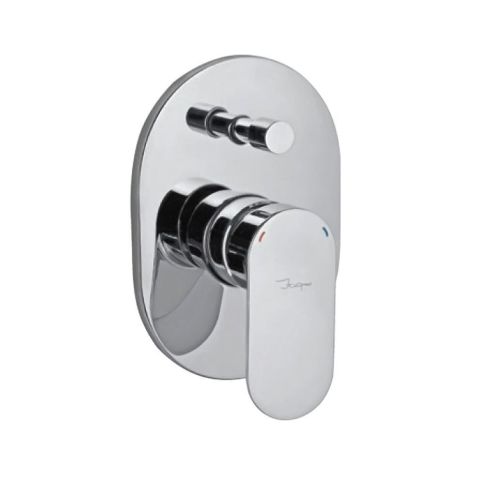 S.L.EXPOSED PART DIV KIT BUTTON ON TOP - JAQUAR FAUCETS -  ( CHROME - OPAL PRIME - 0x15 mm - 0inchX0.5inch )