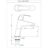 PILLAR COCK - ESSCO FAUCET -  ( CHROME - ORBIT - 0x0 mm - 0inchx0inch )